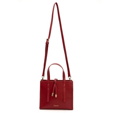 CARTERA MUJER GACEL ROJO DOS ASAS PEQUEÑA - 2