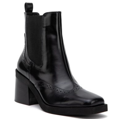 BOTIN DE CUERO MUJER GACEL NEGRO DARCY - 3