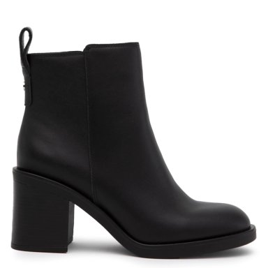 BOTIN DE CUERO MUJER GACEL NEGRO UGA - 1