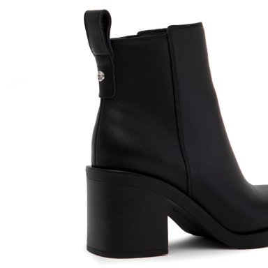 BOTIN DE CUERO MUJER GACEL NEGRO UGA - 4