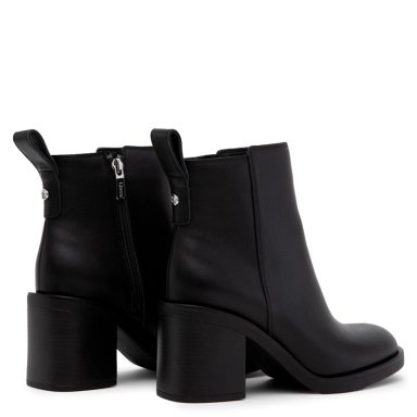 BOTIN DE CUERO MUJER GACEL NEGRO UGA - 5