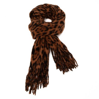 PAÑUELO MUJER GACEL LEOPARDO GRANDE - 1