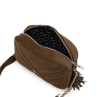 CARTERA MUJER GACEL OLIVO BANDOLERA GRANDE - 5