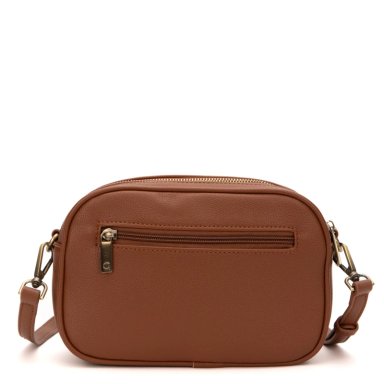 CARTERA MUJER GACEL TOSTADO BANDOLERA GRANDE - 4