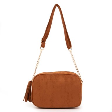 CARTERA MUJER GACEL TOSTADO BANDOLERA GRANDE - 2