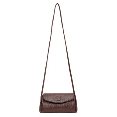 CARTERA MUJER GACEL CHOCOLATE BANDOLERA PEQUEÑA - 1