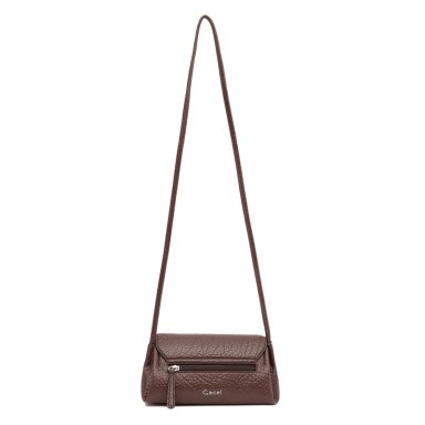 CARTERA MUJER GACEL CHOCOLATE BANDOLERA PEQUEÑA - 2