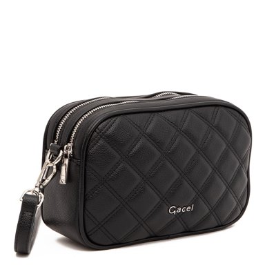 CARTERA MUJER GACEL NEGRO BANDOLERA GRANDE - 4