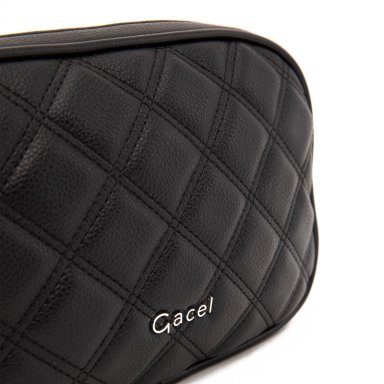 CARTERA MUJER GACEL NEGRO BANDOLERA GRANDE - 5