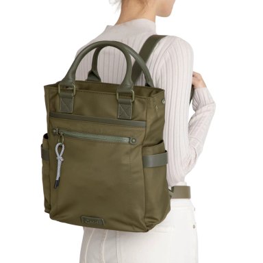 MOCHILA  MUJER GACEL OLIVO - 2
