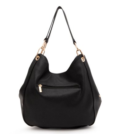 CARTERA MUJER GACEL NEGRO DOS ASAS GRANDE - 2