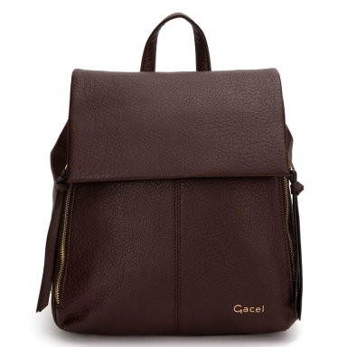 MOCHILA MUJER GACEL CHOCOLATE PEQUEÑA - 1