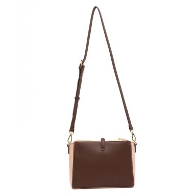 CARTERA MUJER GACEL OFF WHITE BANDOLERA GRANDE - 3