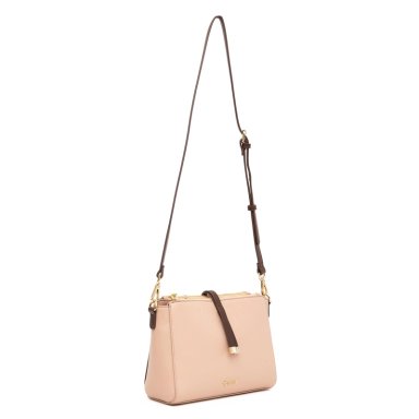 CARTERA MUJER GACEL OFF WHITE BANDOLERA GRANDE - 4