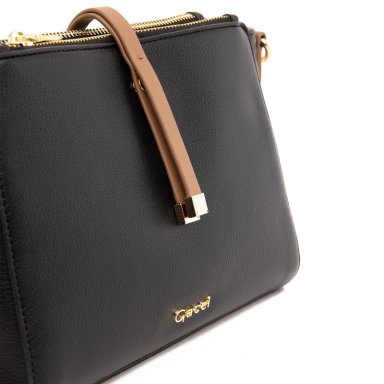 CARTERA MUJER GACEL NEGRO BANDOLERA GRANDE - 5