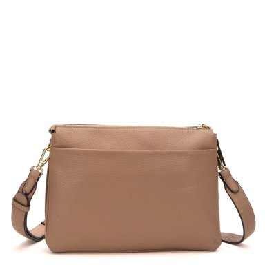 CARTERA MUJER GACEL TAUPE BANDOLERA GRANDE - 4