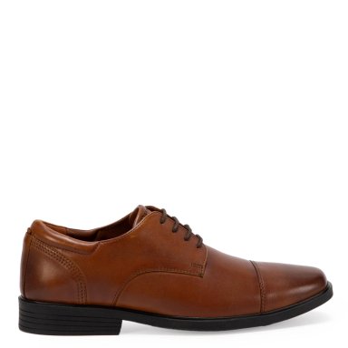 ZAPATO DE CUERO HOMBRE GUANTE DARK CAMEL LIGURIA - 1