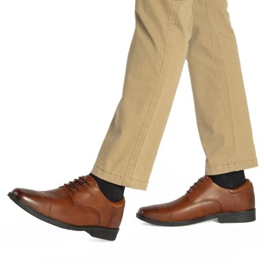 ZAPATO DE CUERO HOMBRE GUANTE DARK CAMEL LIGURIA - 2