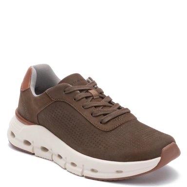 ZAPATO DE CUERO HOMBRE GUANTE TAUPE DAMASCO - 3