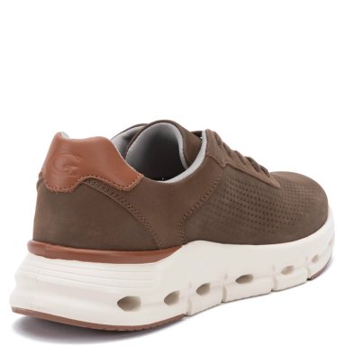 ZAPATO DE CUERO HOMBRE GUANTE TAUPE DAMASCO - 5