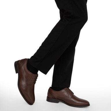 ZAPATO DE CUERO HOMBRE GUANTE CHOCOLATE PASCAL - 2