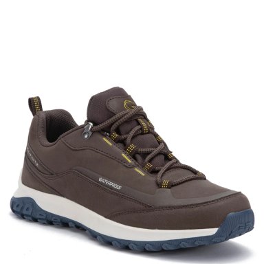 ZAPATILLA OUTDOOR DE CUERO HOMBRE GUANTE CHOCOLATE LLAY-LLAY - 3