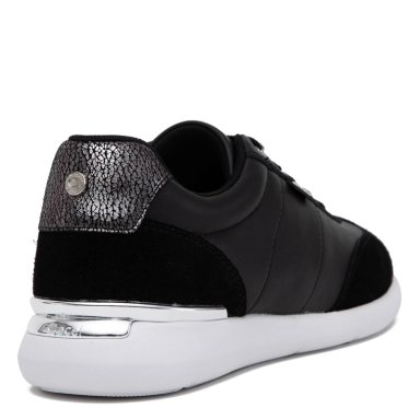 ZAPATILLA DE CUERO MUJER GACEL NEGRO STEFFY - 5