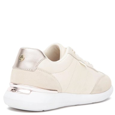ZAPATILLA DE CUERO MUJER GACEL BEIGE STEFFY - 5