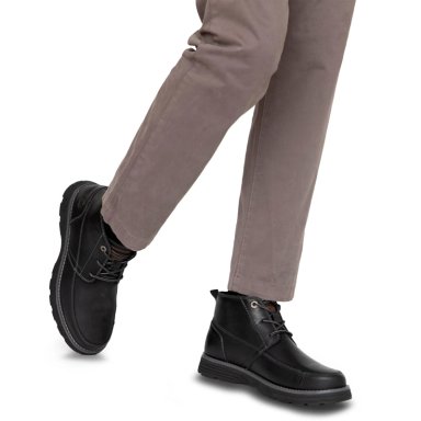 BOTIN DE CUERO HOMBRE GUANTE NEGRO RODEO - 2