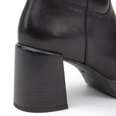 BOTA DE CUERO MUJER GACEL NEGRO BRIONA - 4