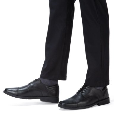 ZAPATO DE CUERO HOMBRE GUANTE NEGRO LIGURIA - 2