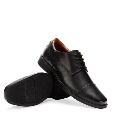 ZAPATO DE CUERO HOMBRE GUANTE NEGRO LIGURIA - 4