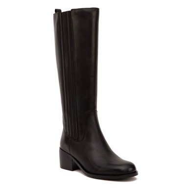 BOTA DE CUERO MUJER GACEL NEGRO GUILIAN - 3