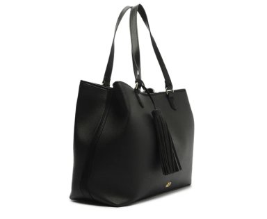 CARTERA MUJER ANACAPRI NEGRO SHOPPING - 2