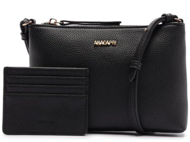 CARTERA  MUJER ANACAPRI NEGRO - 2