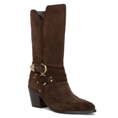BOTA DE CUERO MUJER GACEL CHOCOLATE RAIN - 3