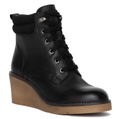 BOTIN DE CUERO MUJER GACEL NEGRO LEDY - 3