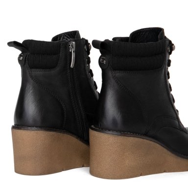 BOTIN DE CUERO MUJER GACEL NEGRO LEDY - 5