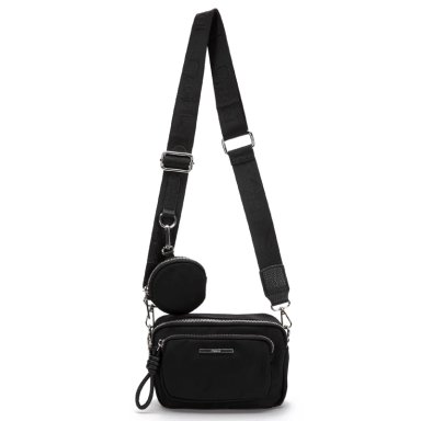 CARTERA MUJER GACEL NEGRO BANDOLERA PEQUEÑA - 1