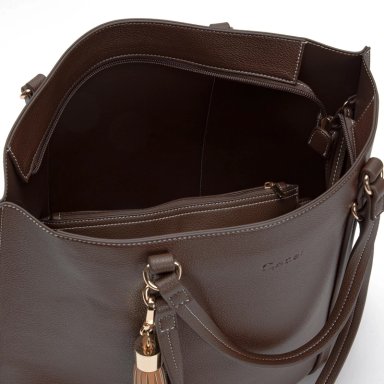 CARTERA MUJER GACEL CHOCOLATE SHOPPING - 5