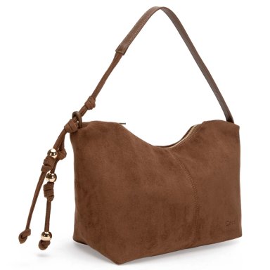 CARTERA MUJER GACEL CHOCOLATE OVAL - 2