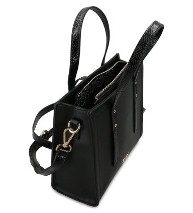 CARTERA MUJER GACEL NEGRO DOS ASAS PEQUEÑA - 4