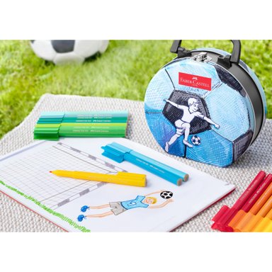 MARCADORES FABER-CASTELL CONNECTOR FÚTBOL X33 COLORES - 5