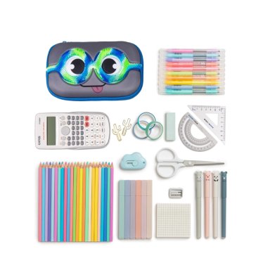 ESTUCHE ESCOLAR RIGIDO SENSORY BLACK - 7