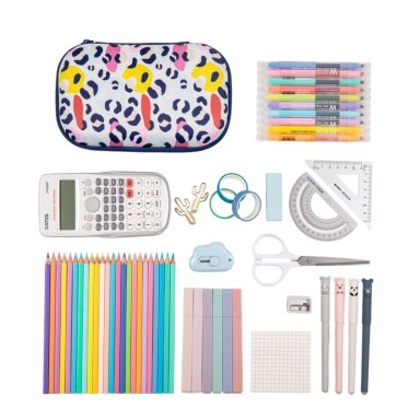 ESTUCHE  RIGIDO COLORZ LEOPARD FABER-CASTELL - 7