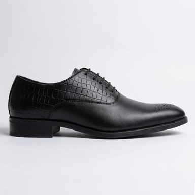 ZAPATO NEGRO DE VESTIR HOMBRE EJECUTIVO 7419 - 2