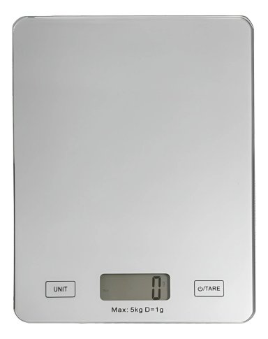 [PLAT-173623] GRAMERA DIGITAL PESA GRAMERA COCINA PESA ALIMENTOS 5KG/0.01G PLATEADO 5 KG - 1