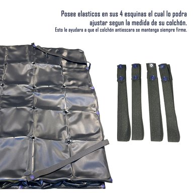 COLCHON ANTIESCARAS 3 SECCIONES INFLABLE DE FLOTACIÓN SECA - 7