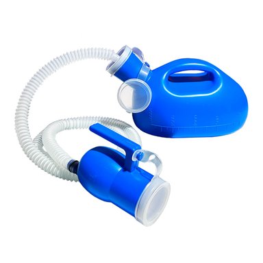 PATO URINARIO MASCULINO CON MANGUERA - CAPACIDAD DE 2000 ML - 1