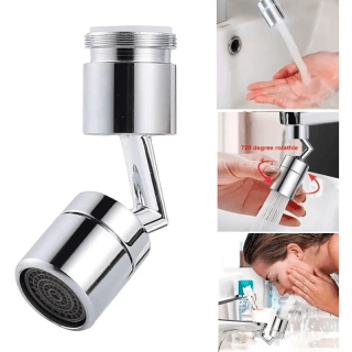GRIFO GIRATORIO 720º ADAPTADOR PARA LLAVE LAVAPLATOS BAÑO - 1
